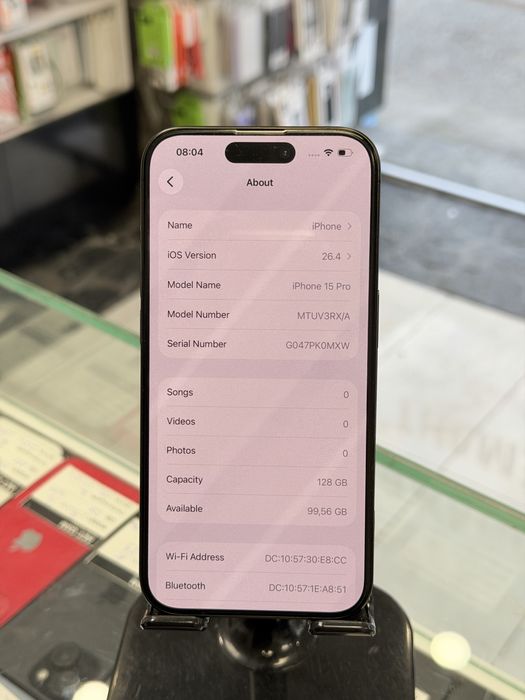 Apple iPhone 15 Pro 128GB Black