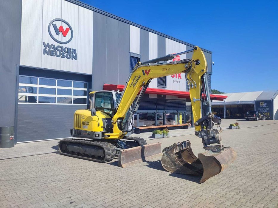 Excavator Wacker Neuson EZ80 cu Powertilt