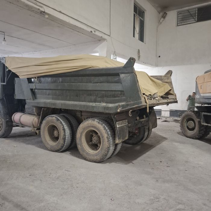 Kamaz  Ekskavator Uy buzish hizmati