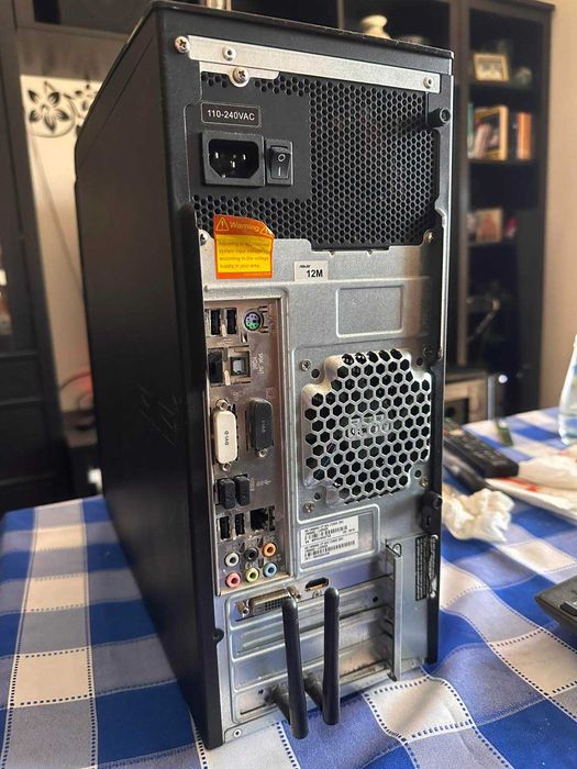 Настолен компютър ASUS Essentio – Intel Core i7 / Gigabyte GT 1030 2GB / Crucial SSD / Wi-Fi