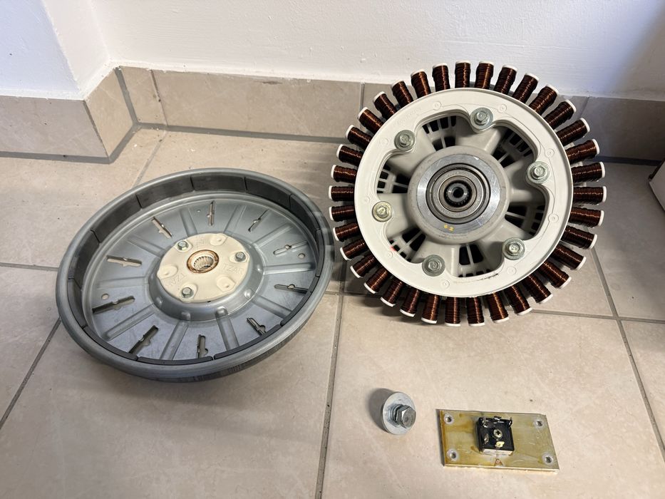 Motor direct drive generator magneti permanenti turbina eoliana hidro