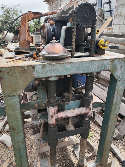 Пескоблочный станок