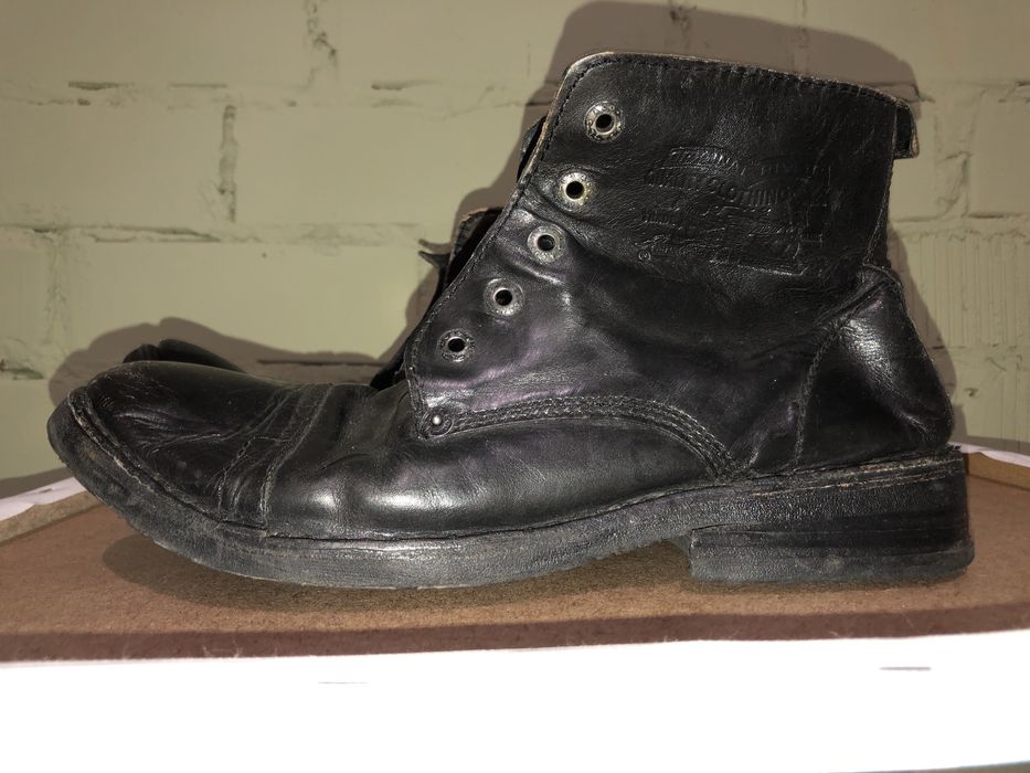 Levis кожаные ботинки