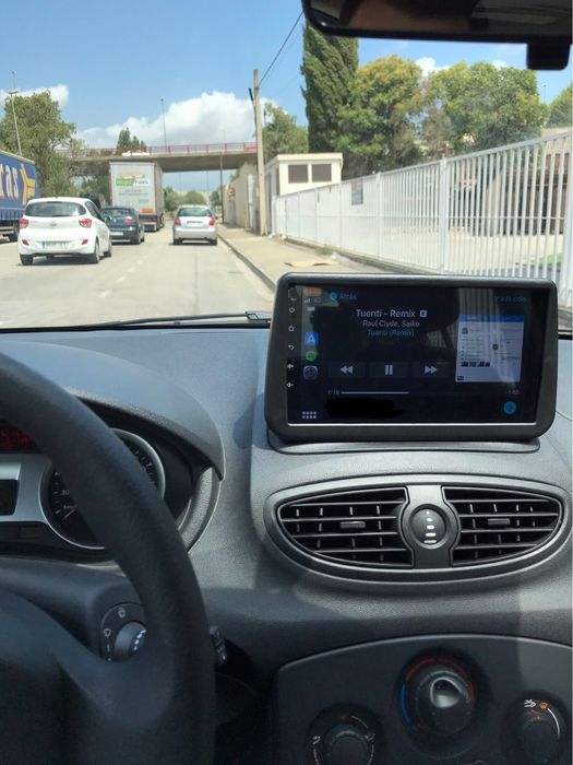 Navigatie Android Renault Clio 3 Waze YouTube GPS casetofon