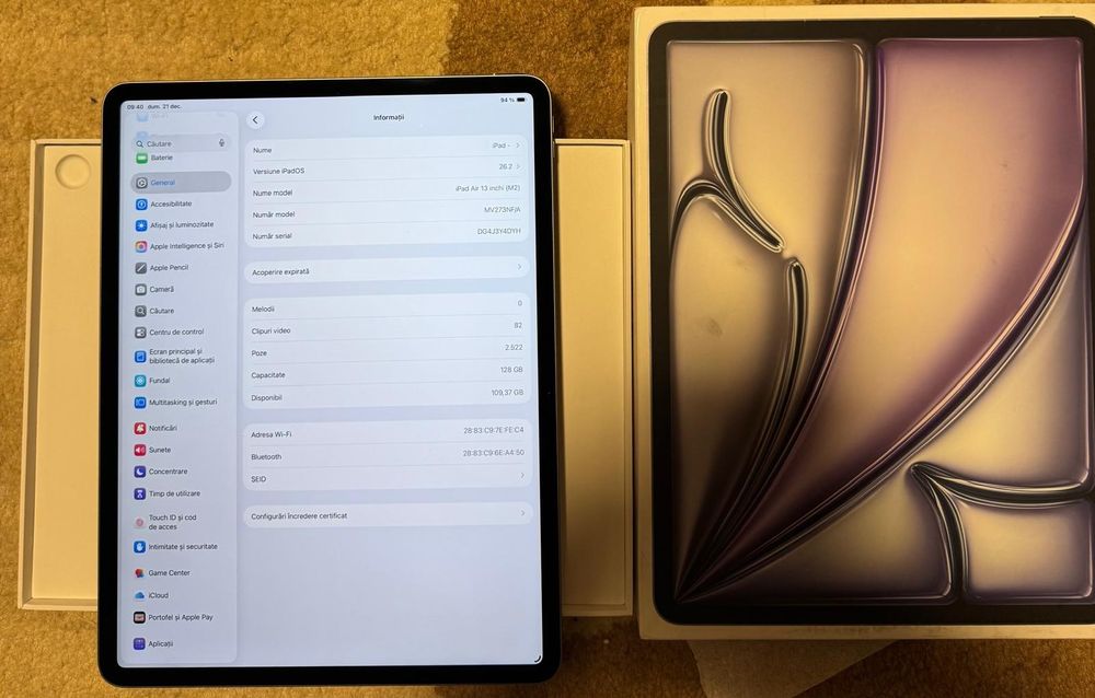 iPad Air 13 inch  M2 128 GB