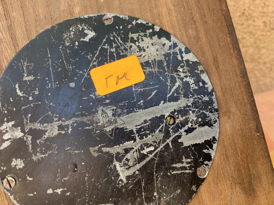 Професионален механичен барометър и термометър от Дания