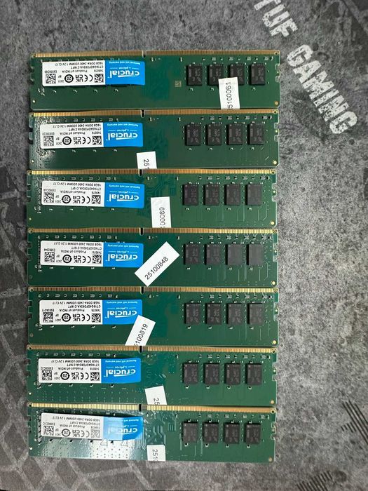 Памет 16GB DDR4 2400 CRUCIAL