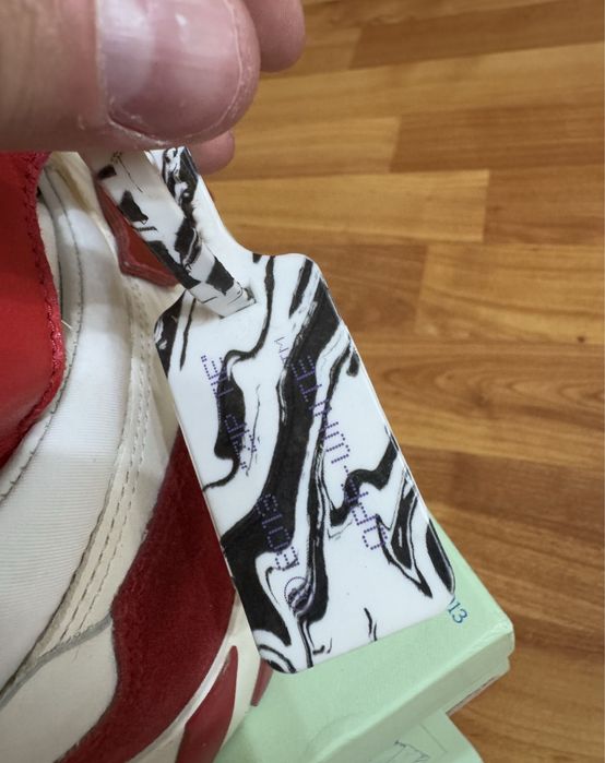 Off White Vulcanized High Top