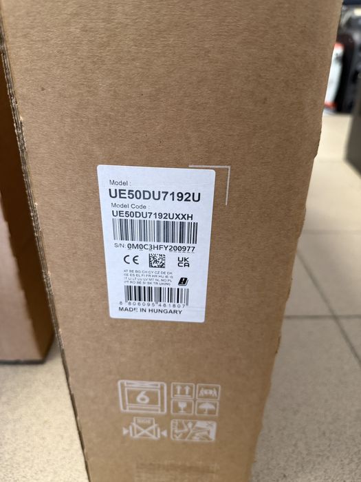 Televizor Samsung UE50DU7192UXXH, 125 cm, Crystal Uhd