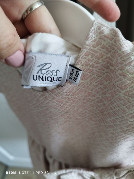 Детска рокля UNIQUE размер 74/ 1г.