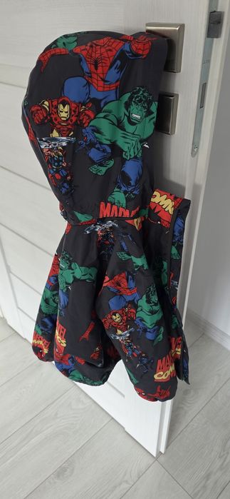 Geaca H&M supereroi Hulk Spiderman stare perfecta 98-104 2-4 ani
