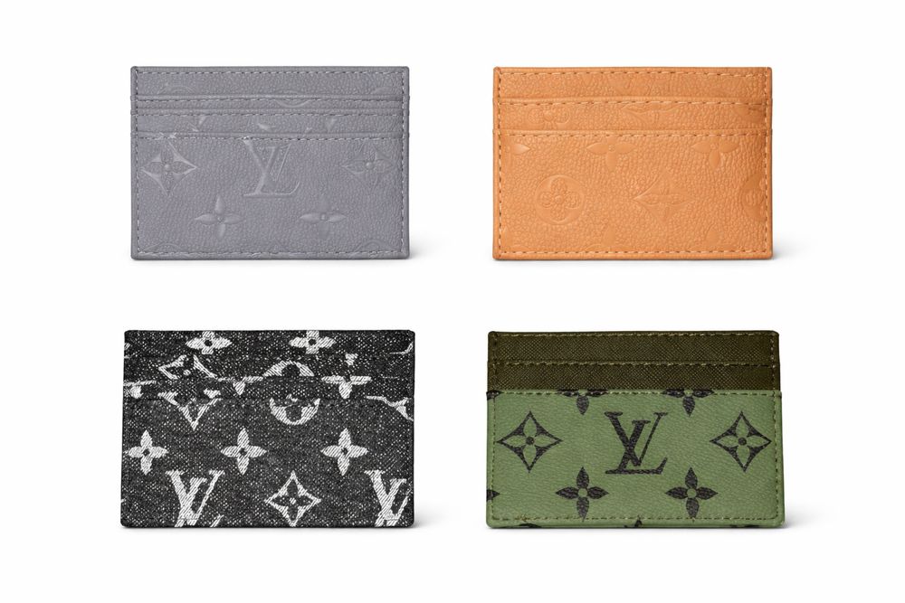 Louis Vuitton card holders (картодържачи )от естествена кожа.