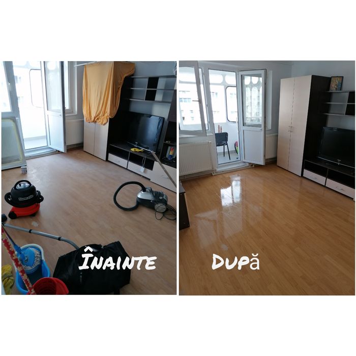 Servicii de curatenie generala dupa constructor apartamente case firma
