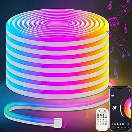Bandă LED RGB Lamomo 10 m