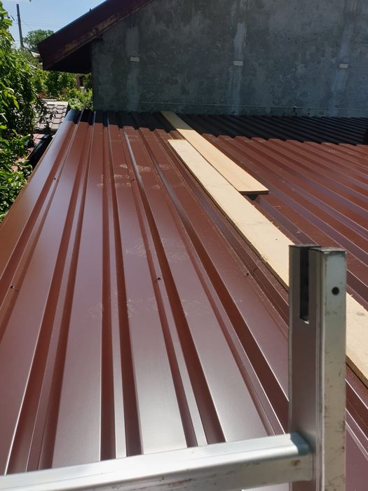 Tablă Cutată 35P 8017 maro 0.5MM 2M 4M 6M