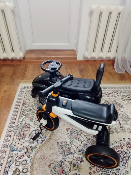 Продам велосипед и машинку