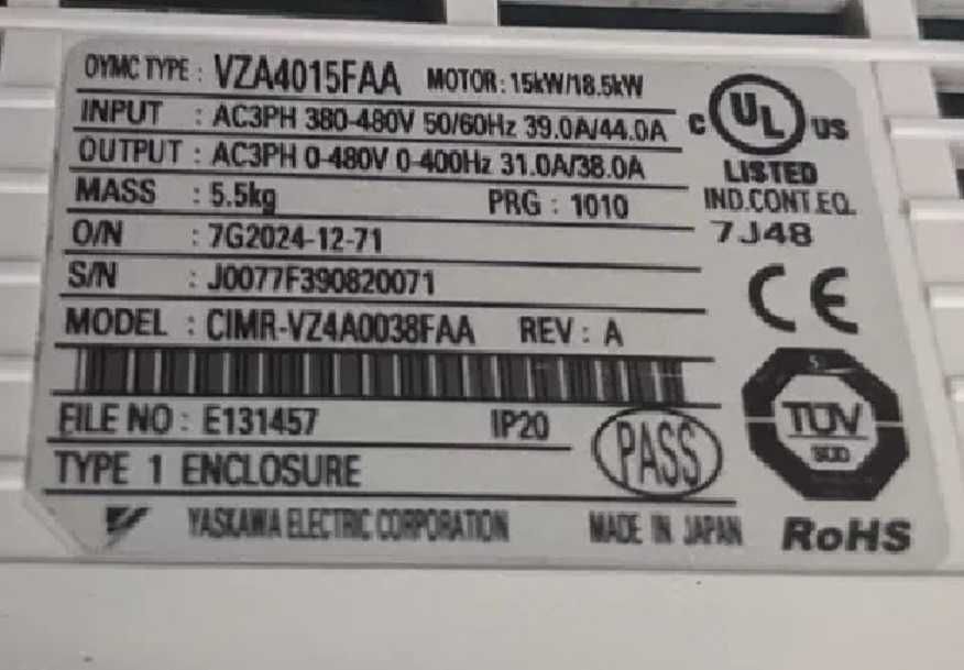 Convertizor de frecventa  Danfoss 43,8KVA