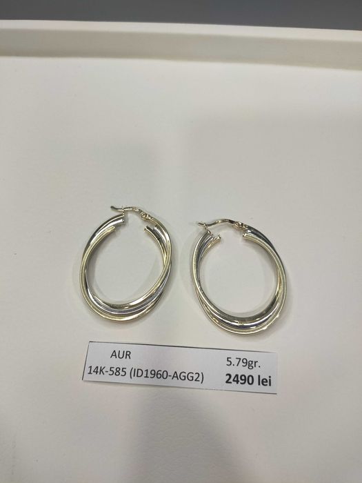 Cercei aur 14 Karate (5.79 grame) ID1960-AG2