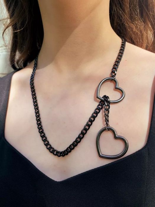 Подвеска. Два сердца.