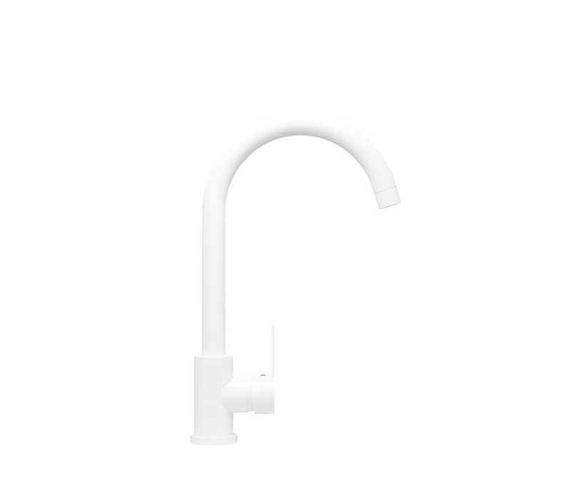 Бял гранитен смесител за кухня - Модел 5600