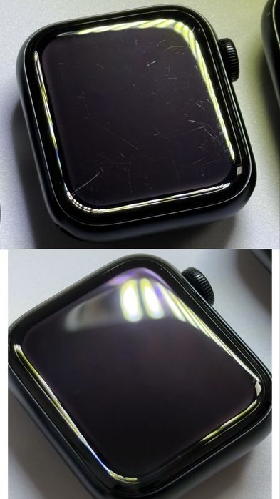 Eliminare zgarieturi Apple Watch - ecran sticla zgariata polisare ceas polish