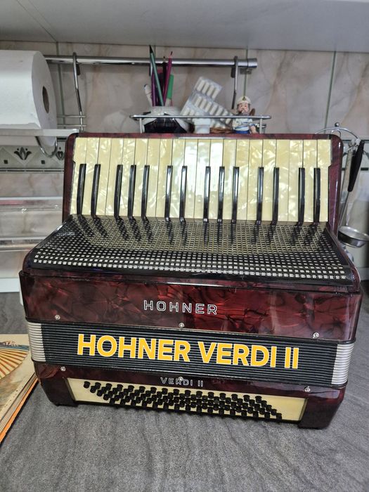 Acordeon Hohner verdi ll in sata Bandon 8/80