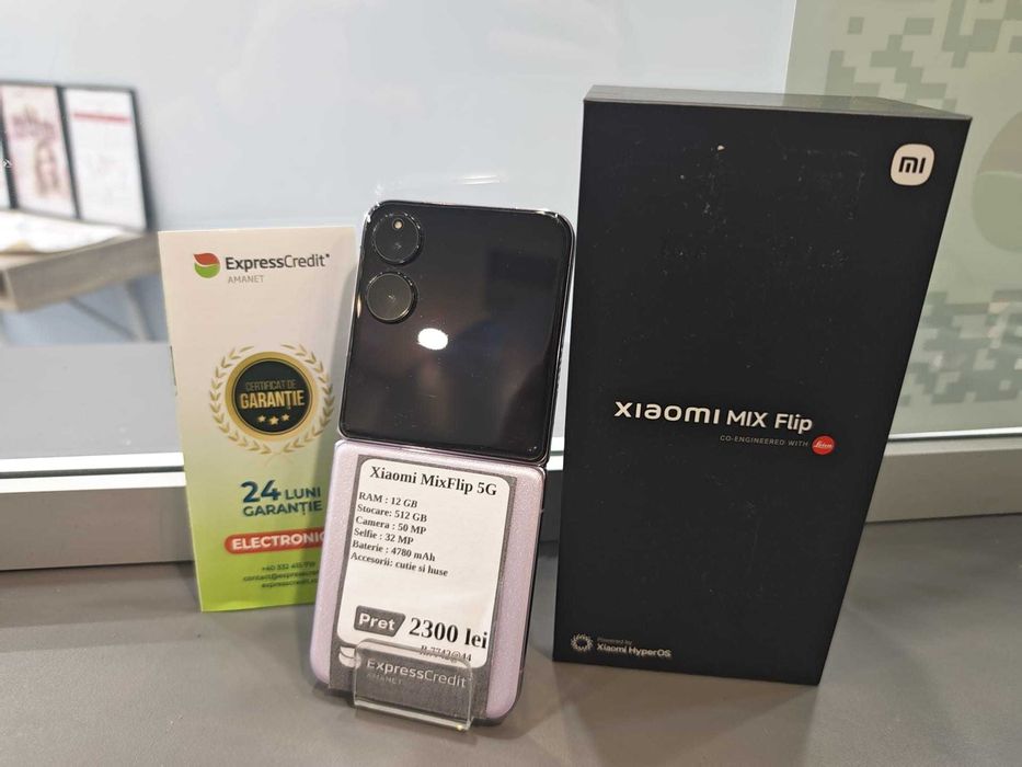 Xiaomi MIx Flip 5G 12/512GB (Ag44 B7742) - Garantie 2 ani!