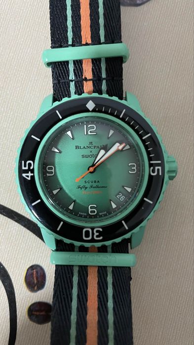 Blancpain × Swatch Bioceramic Scuba Fifty Fathoms
