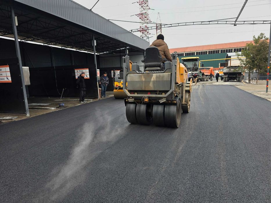 Асфальт Asfalt Aspalt Асфальтирование Yotaqizish Хизмати