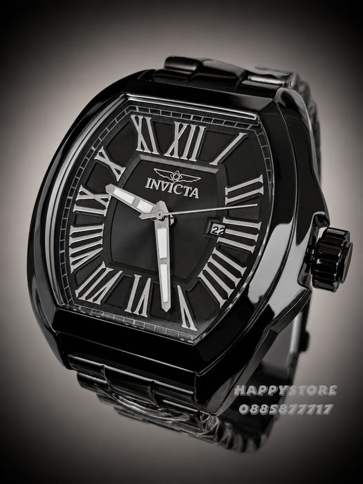 INVICTA Shadow Black 48 mm, Инвикта нов мъжки часовник