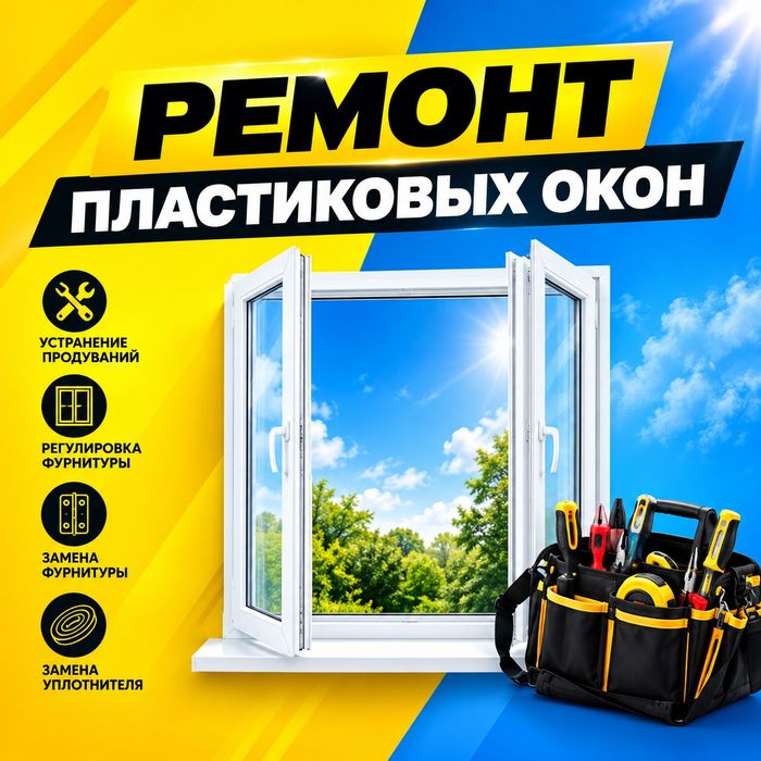 Ремонт пластиковых окон