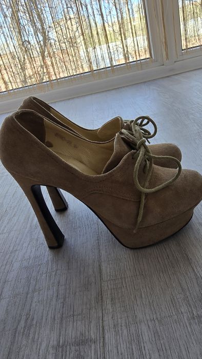 Туфли замша за 1000тг