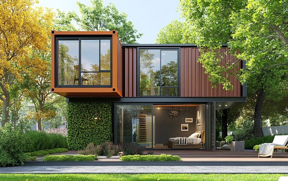 Konteyner domiklar, ofislar, yotoqxona