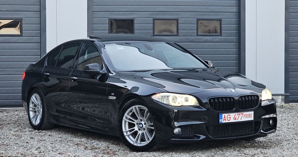 BMW 520d F10 M Paket 2012 184 CP Automat Trapa Scaune Comfort Camera