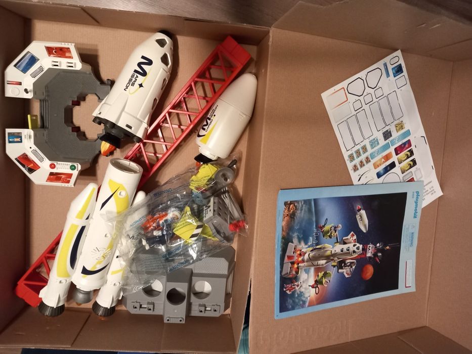 Playmobile space - станция, марсоход за проучвания, Марс мотор