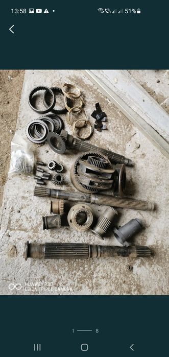 Reductor , carcasa , grup 4x4 tractor Fiat