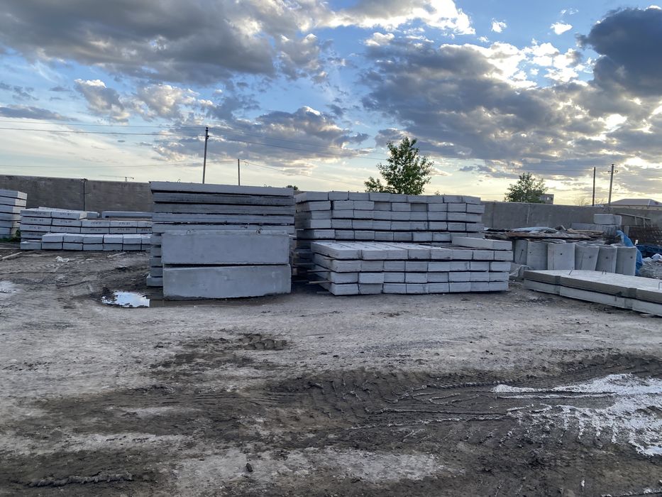 Плиты дорожные, лотки