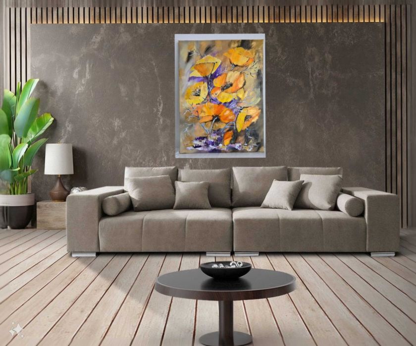 Tablouri, pictura acril