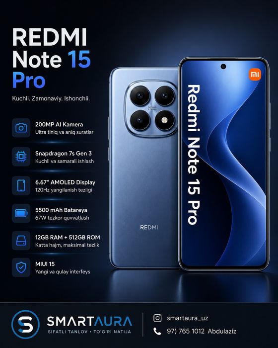 Redmi Not 15 Pro