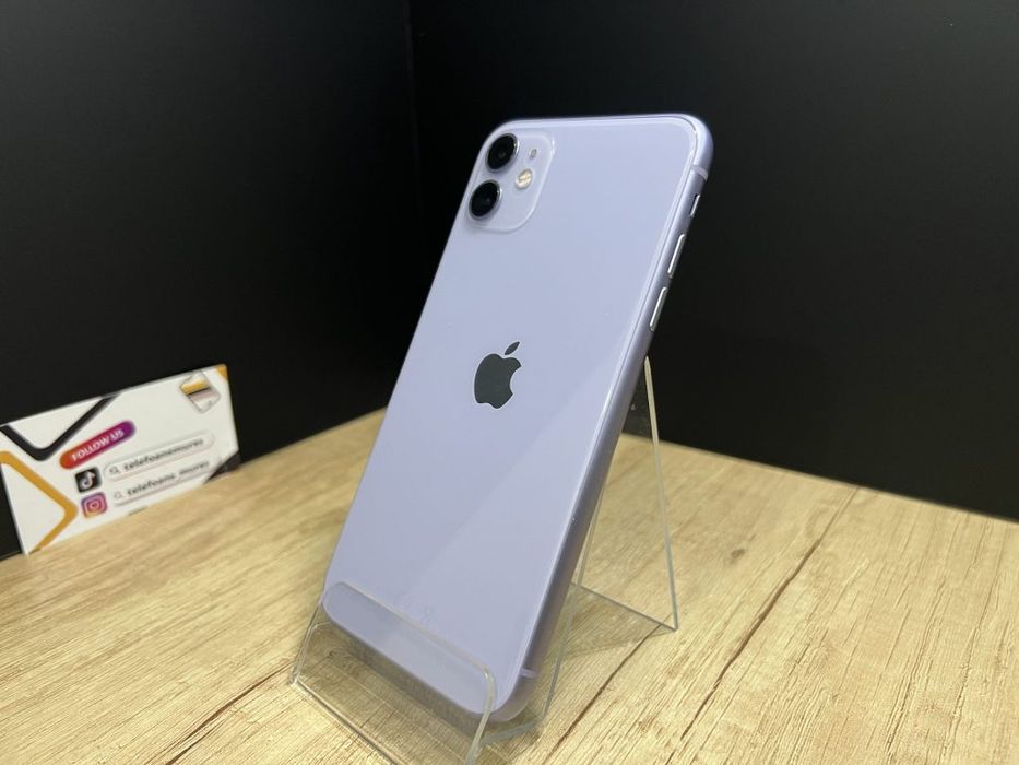 iPhone 11 128Gb Purple Second-Hand 3 ani garanție, Telefoane Mures