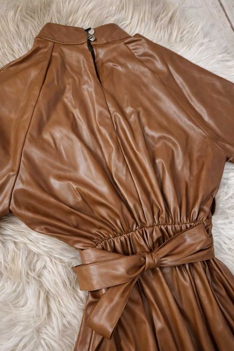 Дамска кожена рокля