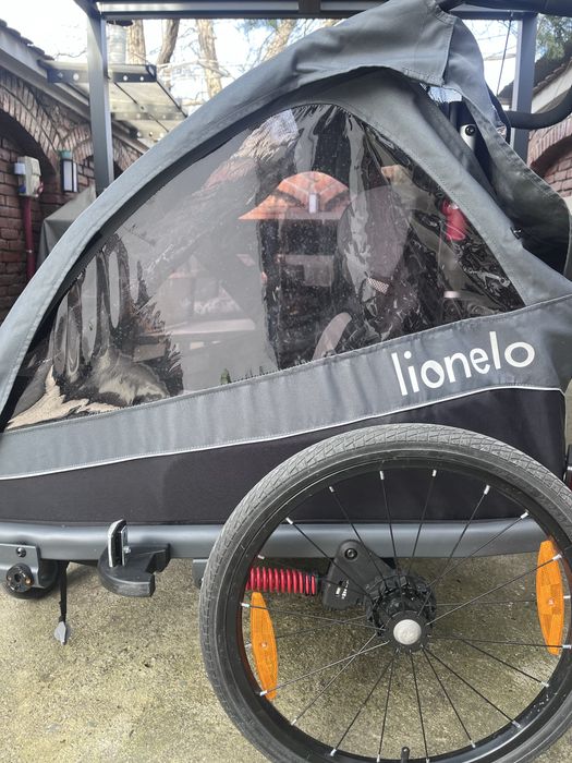 Carucior si remorca bicicleta