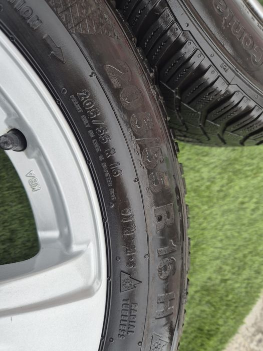 Jante R 16 5x112 cu 205 55 16 m+s