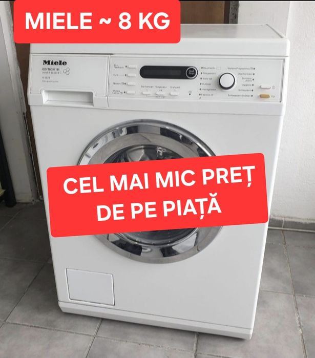Masina de spalat Miele, 8 kg. W 1437 wps