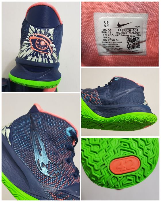 Nike Kyrie 7 EP Midnight Navy, pantofi sport baschet, ediție limitată