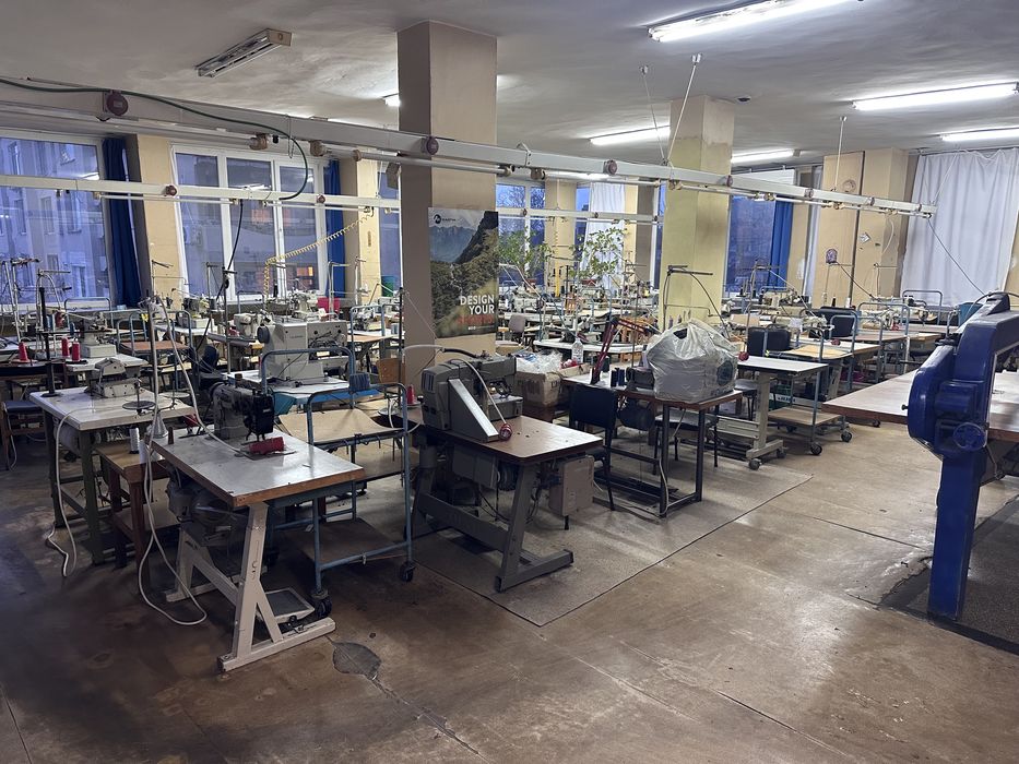 Разпродажба на шивашки цех