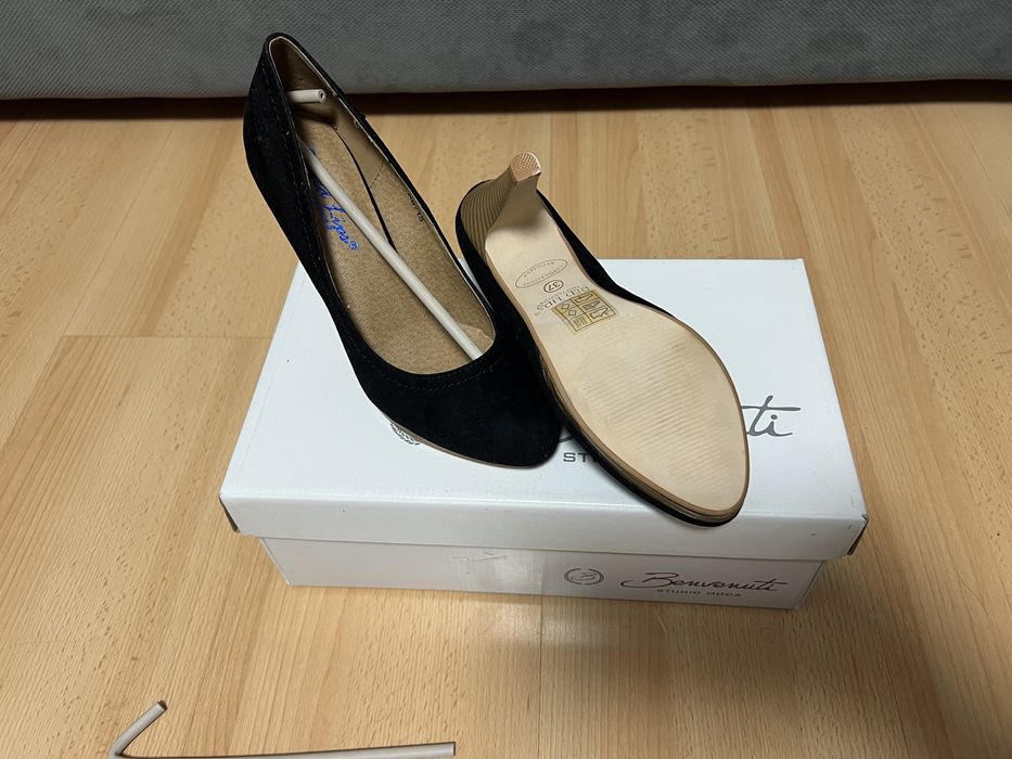 Pantofi dama piele intoarsa