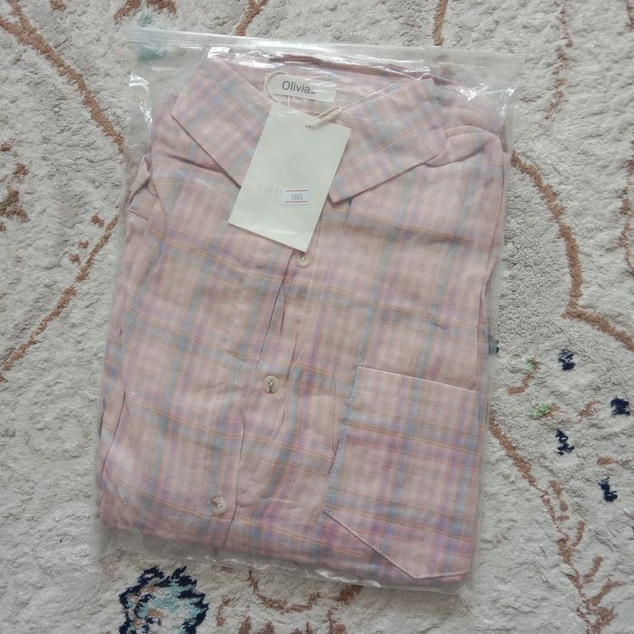 Рубашка лён до 54р.