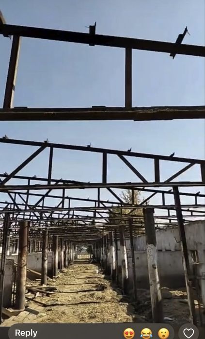 Фермы и трубы металл крепкие