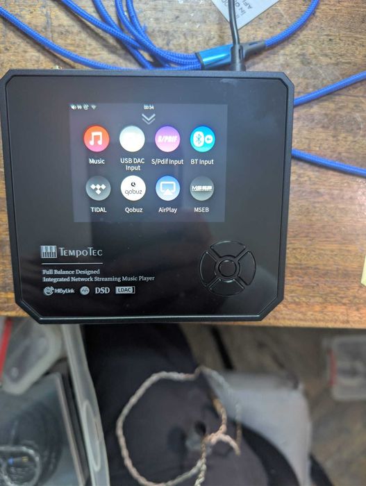 TempoTec Serenade X Desktop HIFI Player DAP, USB DAC Dual ESS9219